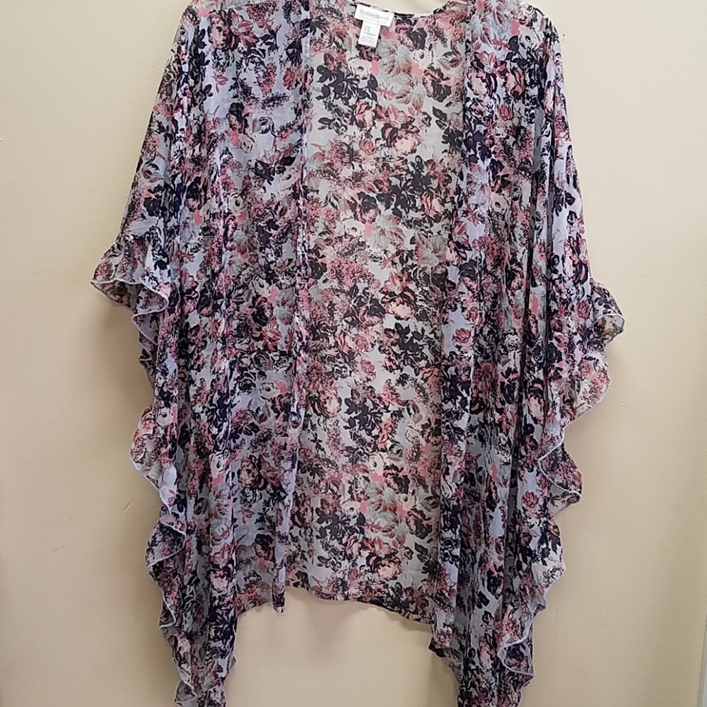 Motherhood Maternity open front cardigan kimono
